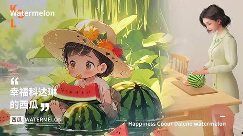 吃瓜相遇,一场意外的甜蜜邂逅