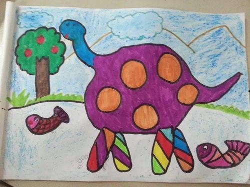 带你吃瓜美术作业,一场美术作业中的视觉盛宴与创意碰撞