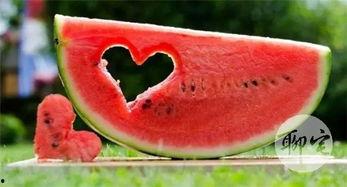 描写吃瓜的样子